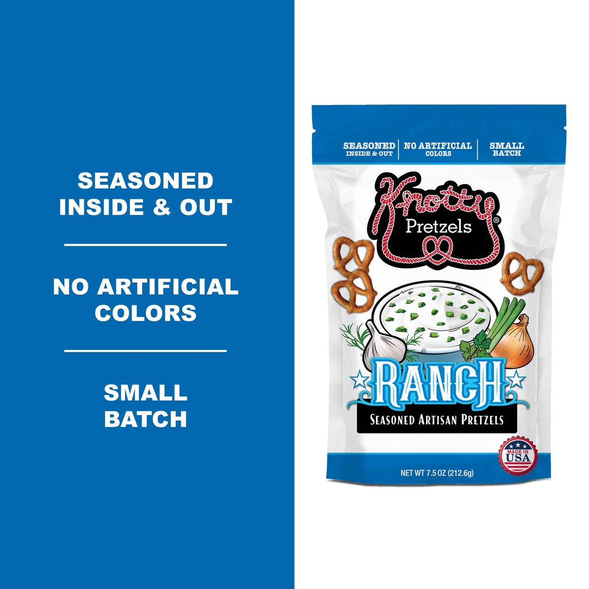 Ranch Mini Twist Pretzels 7.5oz