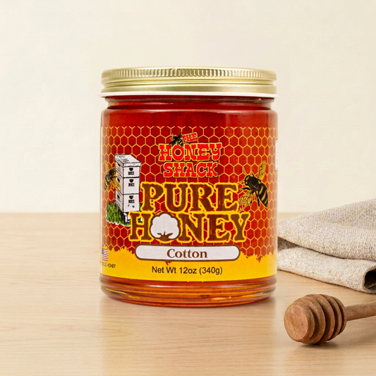 Cotton Honey 12 oz in warm farmhouse style