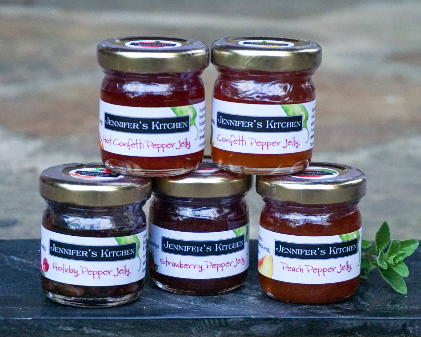 1.5oz Itty Bitty Pepper Jelly Assortment - Case of 36