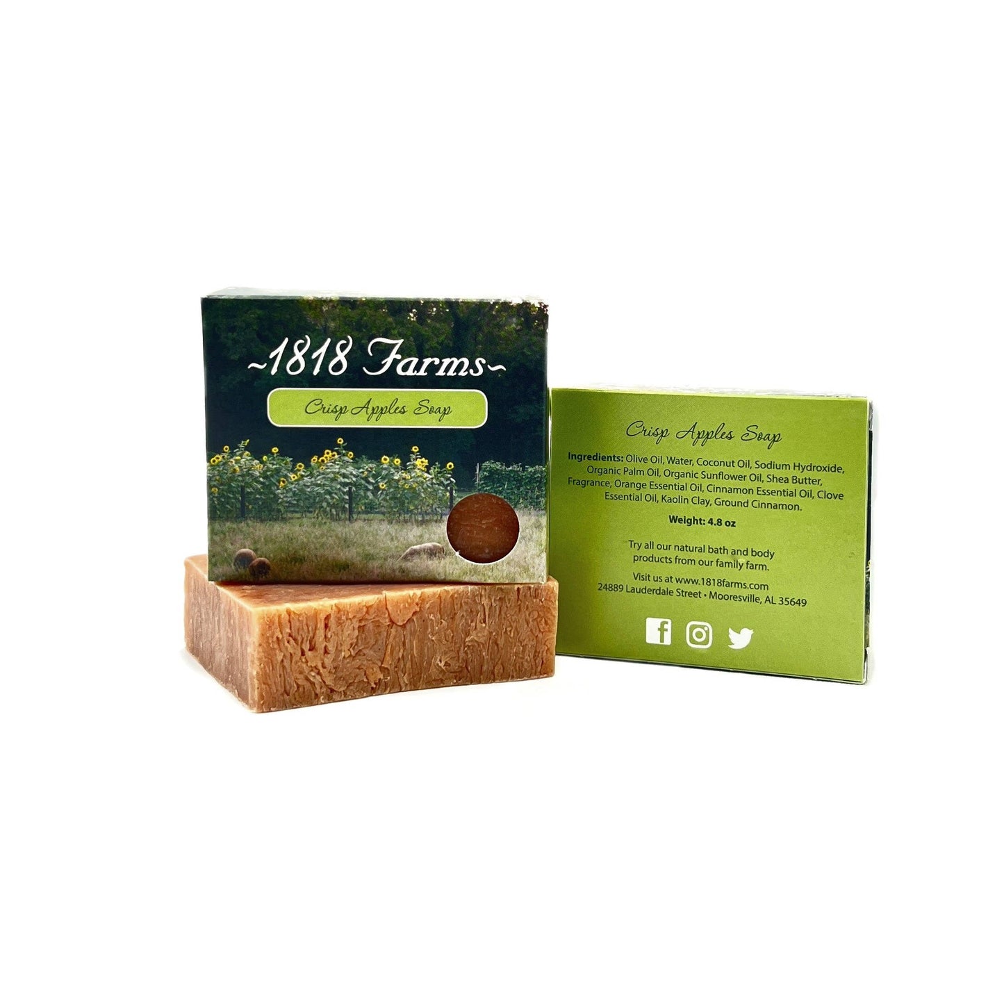 Hand Crafted Soap: Oatmeal Milk and Honey