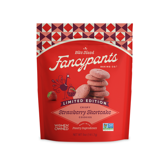 Strawberry Shortcake Cookies | Limited-Time Spring Flavor